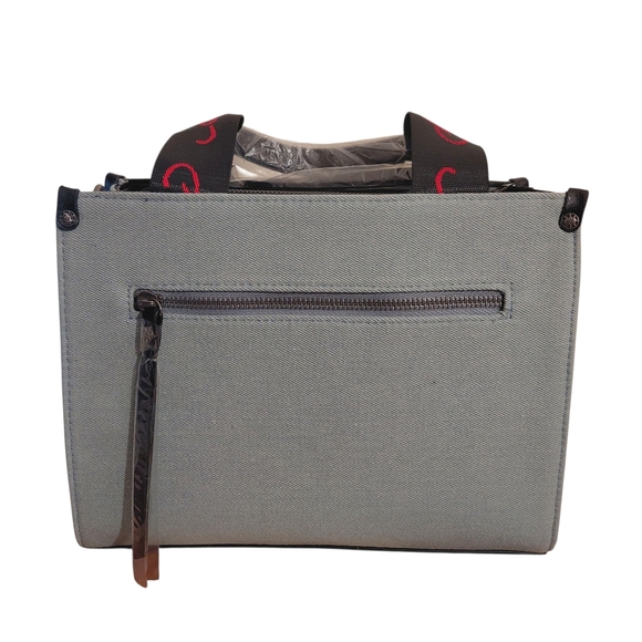 Ed Hardy Skull & Roses Rhinestone Tote Bag - Picture 6 of 7